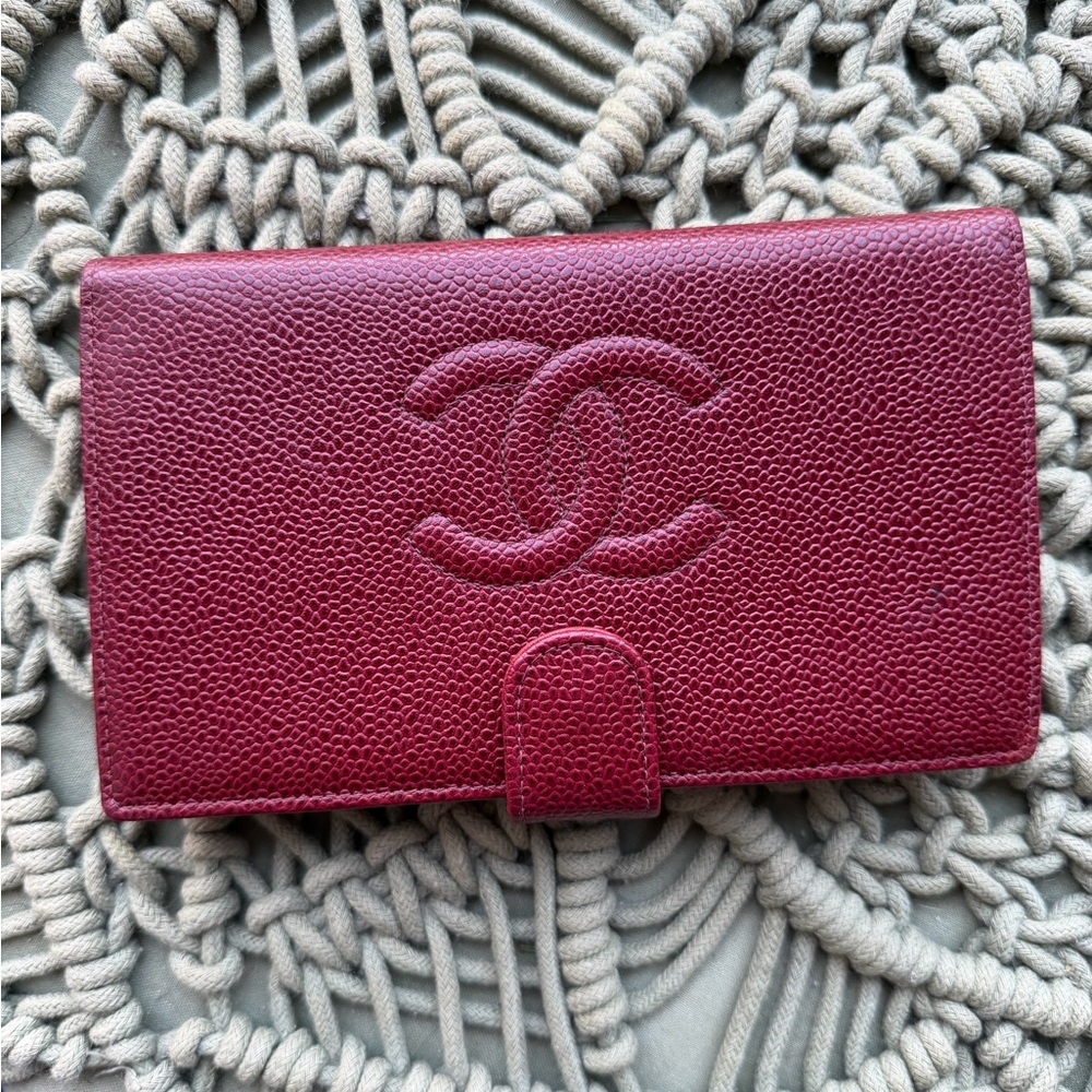 CHANEL Ref Caviar CC Wallet